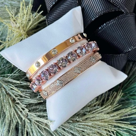 Park Lane Lavender Impression Bracelet! Set in Rose Gold!! BNIP!!! New Release!! - Picture 2 of 11